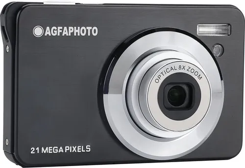 AgfaPhoto Realishot DC8300 Kompaktkamera mit 8x Zoom - Kompaktkamera mit 8 MP und Full HD Videoaufnahme, ideal für kreative Fotografie unterwegs.