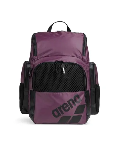 Arena Rucksack ONE GO BACKPACK 35L - Rucksäcke mit 35L Volumen, ideal für Schwimmbad und Fitnessstudio, ausgestattet mit einem innovativen Aquabreathe-System für trockene Ausrüstung und atmungsaktiver Rückwand für optimalen Tragekomfort.