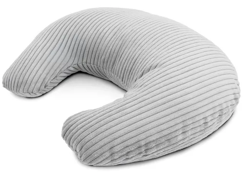 Amilian Stillkissen - Lagerungskissen - Schwangerschaftskissen mit Füllung und Bezug, Stillmond - Stillhörnchen - pregnancy pillow, für Mütter und Babys