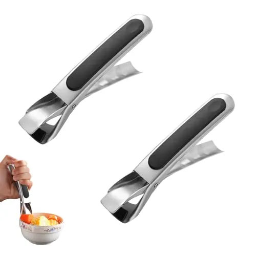 2 Stück Airfryer Zangen aus Edelstahl