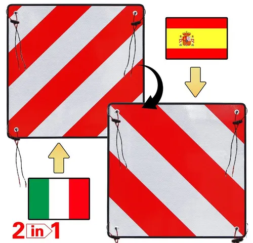 Mucola 2in1 Warntafel Spanien & Italien
