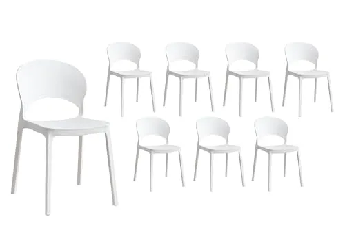 LC Garden »Vini« 8er Set Gartenstühle in weiß von LC Garden