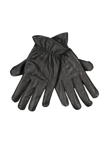 engbers Herren Herren Handschuhe aus Leder, Schwarz, 39766, Schwarz in Größe L