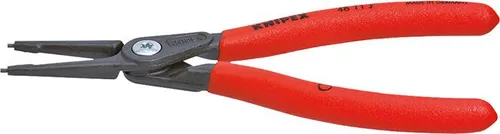 Knipex Sicherungsringzange 48 11 J4, Präzisionswerkzeug für Innenringe - Sicherungsringzange für Innenringe mit 320mm Länge und bis zu 140mm Durchmesser. Hoch belastbar, spielfreier Gang und rutschhemmender Griff sorgen für sicheres Arbeiten.