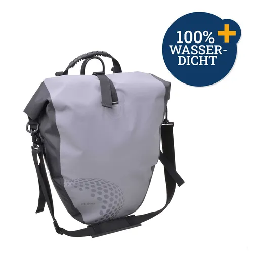 Filmer Fahrradtasche Trekking für Gepäckträger wasserdicht Tarpaulin 500D PVC