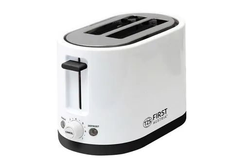TZS First Austria Doppel Kurzschlitz Toaster 750W in weiß von TZS FIRST AUSTRIA