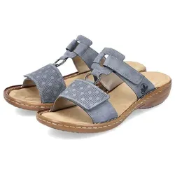 Sportliche Pantolette RIEKER für Damen, Gr. 37, hellblau