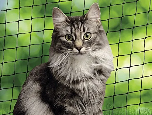 Nobby Katzenschutznetz, schwarz, S, 2 x 3 m