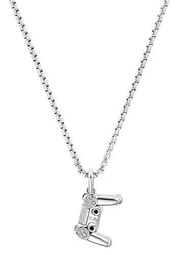 s.Oliver Edelstahl Kette mit Anhänger für Jungen, 40+3 cm von s.Oliver