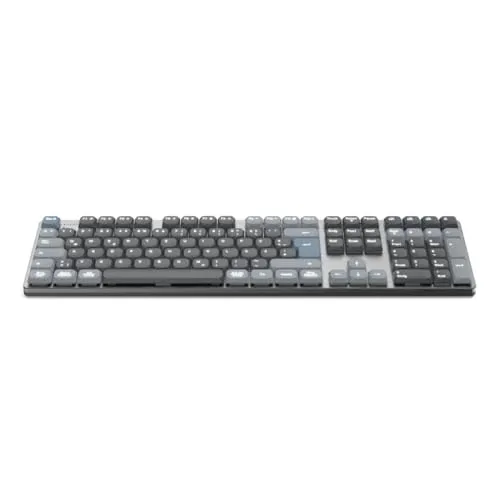 WK-800 - Kabellose mechanische Multi-Device-Tastatur, mit LED-Hintergrundbeleuchtung und QWERTZ DE Layout
