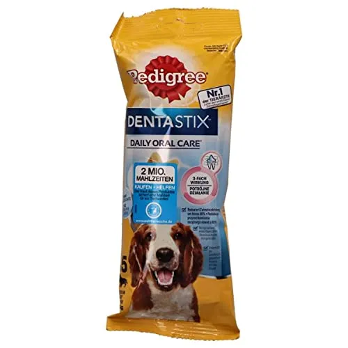 Pedigree Denta Stix mittelgroße Hunde, 128 g