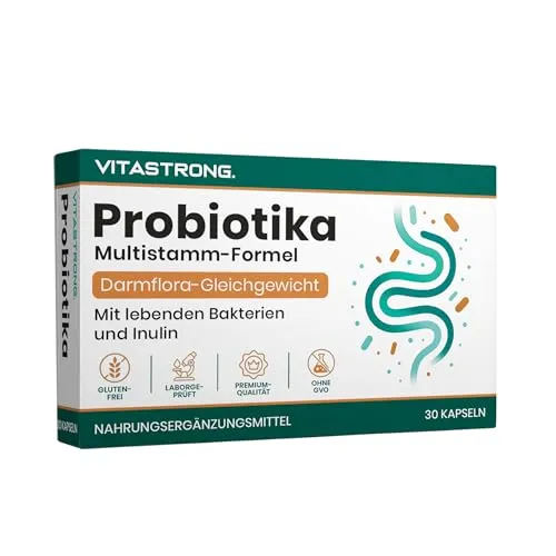 Vitastrong Probiotika Kapseln mit Multistamm-Formel