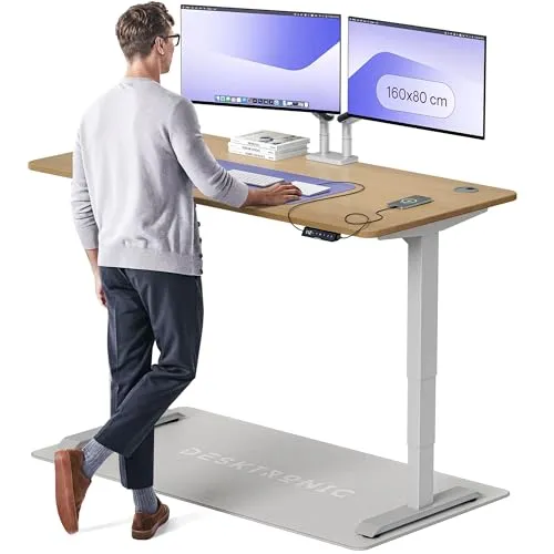 Schreibtische Grau von Desktronic