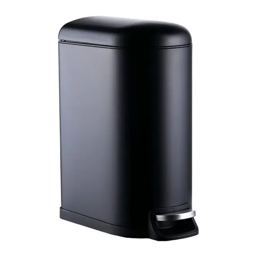 Tretmülleimer 10 L - Kosmetikeimer für Badezimmer - Eleganter Tretmülleimer mit 10 L Volumen, ideal für allgemeine Abfälle im Badezimmer. Mit praktischem Deckel für hygienische Entsorgung und in verschiedenen Farben erhältlich.