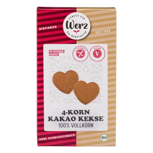 Werz 4-Korn-Vollkorn-Schoko-Keks glutenfrei