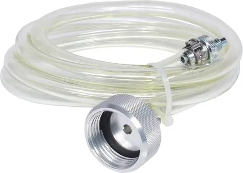 KS Tools Haldex-Kupplung-Befüllschlauch für VAG 150.9224 - Sonstige, ideal für sauberes Befüllen von Haldex-Kupplungen mit präziser Dosierung und robustem Aluminium-Anschlussadapter, passend für viele Ölgebindebehälter.