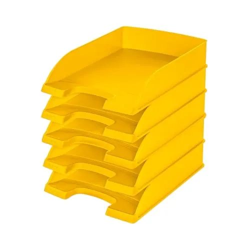 LEITZ Briefablage A4 Standard Plus in Gelb von Leitz