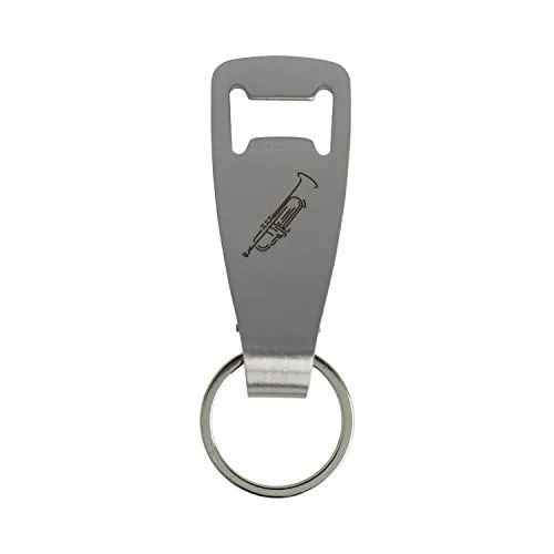 Art of Music Flaschenöffner-Schlüsselanhänger Trompete - Schönes Geschenk für Musiker