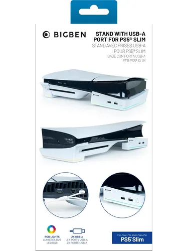 BIGBEN PS5 Slim Hub-Station, Weiß
