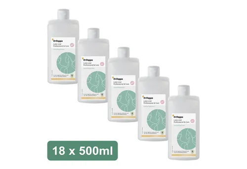 Dr.Deppe Körperlotion Lotio Lind Professional & Care - 18-tlg. - Hochwertige Hautpflegelotion für beanspruchte Hände. Zieht schnell ein, ohne Fettfilm zu hinterlassen. Ideal zur Unterstützung der täglichen Pflege strapazierter Haut.