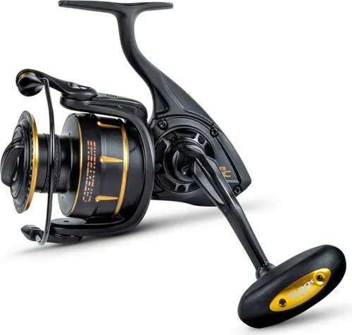 Black Cat Welsrolle Catextreme Big Cat 105 - Angelrolle für Wallerangeln mit 27kg Bremskraft, verwindungsfreies Aluminium-Gehäuse und robustes Power-Getriebe für präzises Angeln.