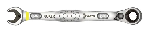 Wera Joker Ringratschenschlüssel 10 mm JOKER switch - Ratschenschlüssel mit innovativem Switch-System für schnelles und einfaches Arbeiten, ideal für Heimwerker und Profis