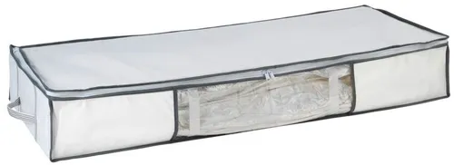 Wenko Vakuum-Unterbettkommode - Platzsparende Aufbewahrung - Aufbewahrungsboxen mit integrierter Vakuum-Tasche, ideal für die platzsparende Lagerung von Kleidung und Textilien, spart bis zu 75 % Platz.