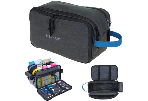 ELEPHANT Kulturbeutel Travel Herren Damen Washbag Reise, Kulturtasche Kosmetiktasche Reise Tasche Sauna