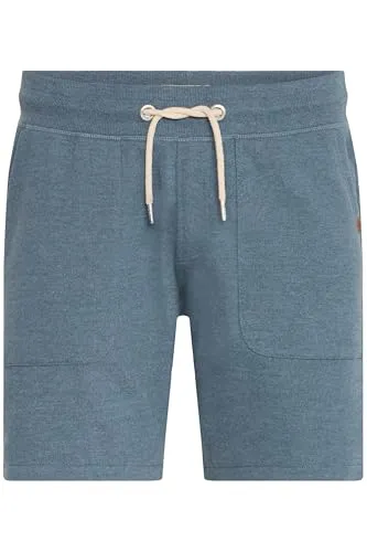 Blend Mulker Herren Sweatshorts Kurze Hose Jogginghose mit Kordel Regular Fit, Größe:S, Farbe:Ensign Blue (70260)