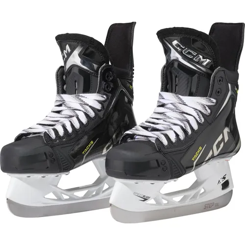 CCM Tacks XF 90 INT Hockey-Schlittschuhe (JR-INT 6 - 40,5, REGULAR) - Hochwertige Hockey-Schlittschuhe für Nachwuchsspieler, bieten exzellente Passform und Komfort für dein Spiel. Ideal für ambitionierte Sportler, die ihre Leistung steigern möchten.