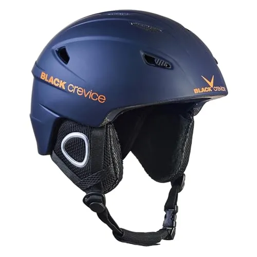 Black Crevice Skihelm Kitzbühel, Navy/orange, L