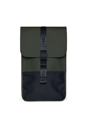 RAINS Rucksack Trail grün camouflage für Damen und Herren, grün, Einheitsgröße