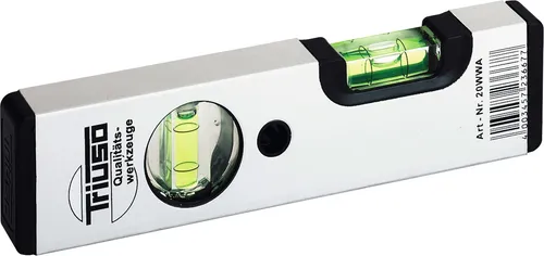 Triuso Wasserwaage 20 cm Libelle Messgerät Bauwerkzeug Präzision