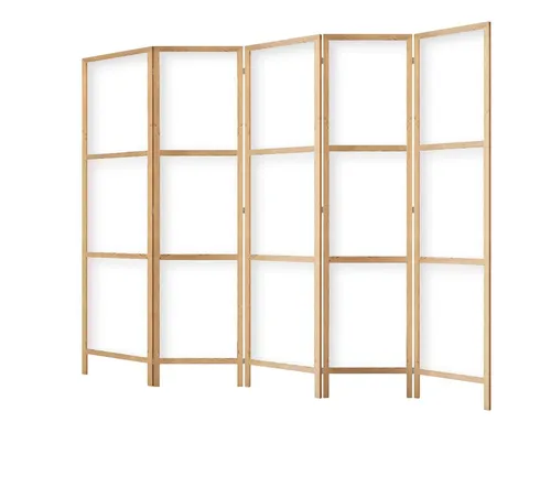 Framed Concept Paravent Raumteiler aus Holz im orientalischen Stil - Eleganter 3- oder 5-teiliges Paravent aus italienischer Leinwand, handgefertigt und sofort einsatzbereit. Ideal für Wohnräume, Schlafzimmer oder Büros – schafft Privatsphäre und verleiht Ihrem Zuhause einen besonderen Charme.