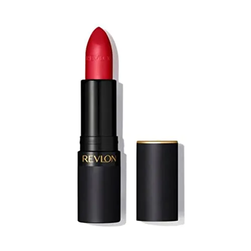 Revlon Super Lustrous The Luscious Mattes, Lippenstift mit Matt-Effekt, 017 Crushed Rubies, 4.2g