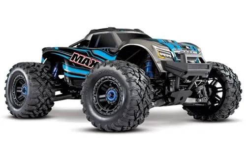 Traxxas 89076-4 MAXX RC Auto, Blau