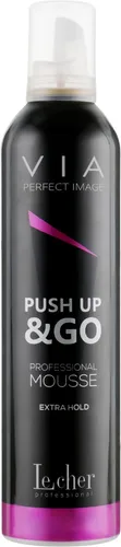 Lecher VIA Schaumfestiger Mousse extra starker Halt Volumenschaum Haarschaum