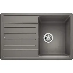 BLANCO LEGRA 45 S Granitspüle - Reversible Einbauspüle aus SILGRANIT in Anthrazit, ideal für 45 cm breite Unterschränke. Mit großem Becken und pflegeleichter Oberfläche – perfekt für kleine Küchen.