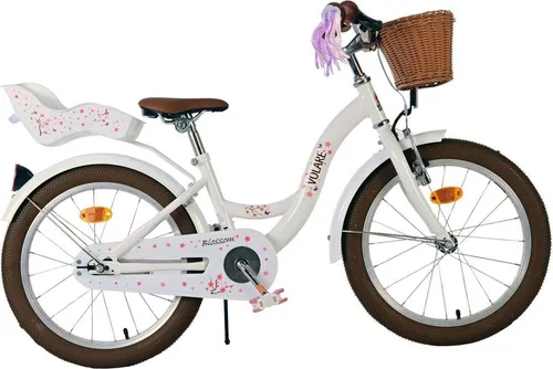 Volare Blossom Kinderfahrrad in weiß von Volare