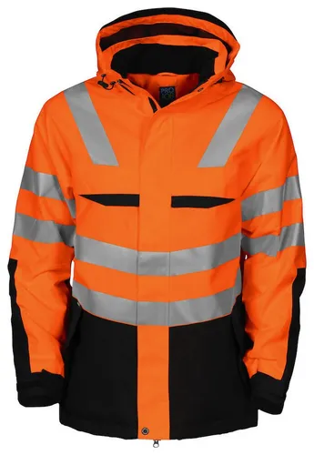 ProJob Arbeitsjacke 6418 GEFÜTTERTE JACKE EN ISO 20471 KLASSE 3