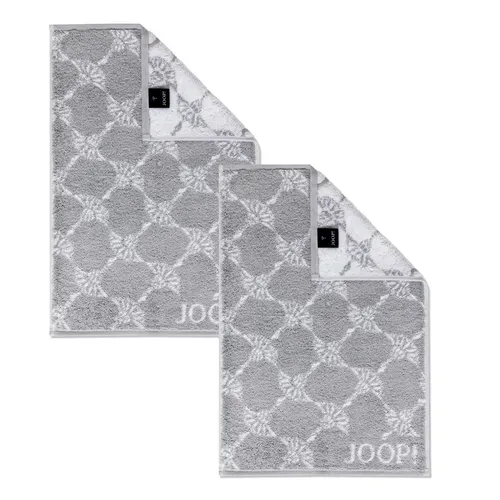 Stück Joop! Gästetuch Cornflower 1611-76 Silber 30x50 2 in grau von JOOP!