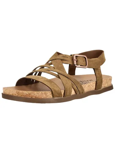 Blowfish Sandalen aus Lederimitat - Riemchensandale in Braun (Gr. 36) - Stylische Riemchensandale aus Lederimitat in Braun mit bequemem Blockabsatz und Schnallenverschluss. Ideal für lässige Sommerlooks.