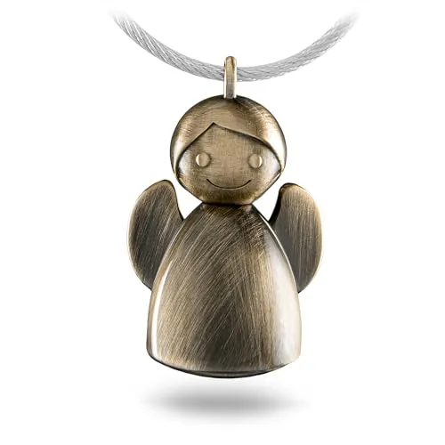 Troika Schlüsselanhänger Angelina mit Engel-Anhänger aus Metall in der Farbe Gold, KR17-32/AB