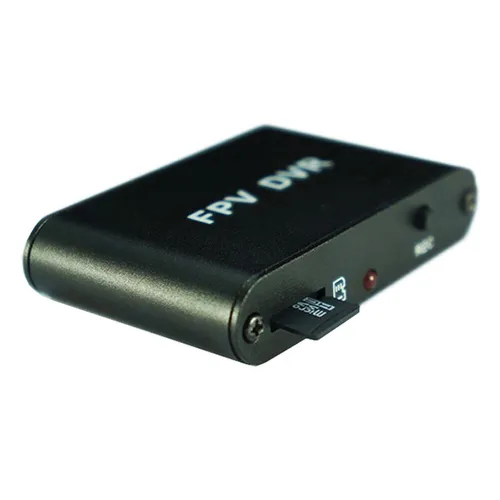 Q56C Mini FPV DVR Rekorder - HD Videorekorder für Innenräume, unterstützt bis zu 32GB micro SD und ermöglicht einfache Aufnahme von Audio und Video mit USB-Steuerung.