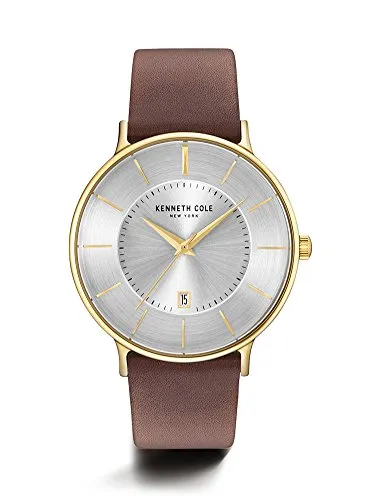 Kenneth Cole Men's Casual Watch KC15097004 White Stainless-Steel Quartz Fashion Watch