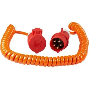 as-Schwabe Verlängerungskabel 70416 - 5m CEE 400V, 16A - Starkstromzubehör für Baustellen, extrem robust und wetterfest, ideal für den Einsatz im Freien und in feuchten Räumen, made in Germany.