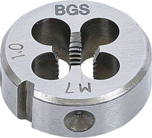 BGS Gewindeschneideisen | M7 x 1,0 x 25 mm von BGS technic