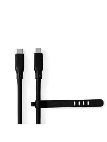Nedis USB-Kabel 3.2 Gen 2 | USB-C 240 W - Multimedia USB-Kabel mit 20 Gbps Übertragungsrate, ideal für hochauflösende 8K Videos und schnelle Datenübertragung.