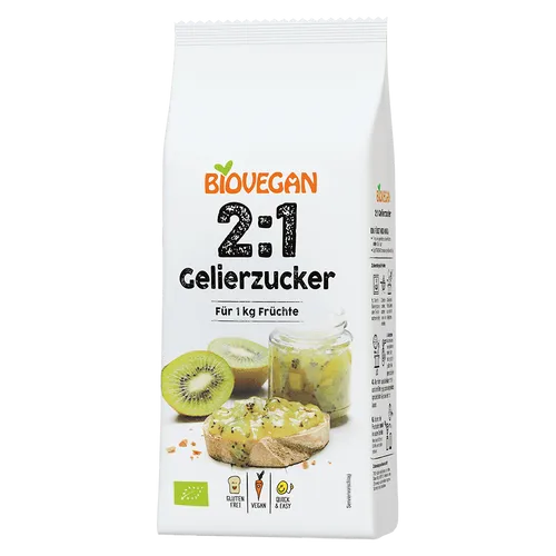 Biovegan Gelierzucker 2:1, 500g