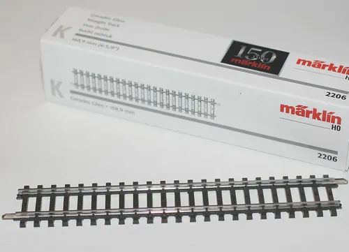 Märklin H0 2206 gerades K-Gleis 168,9 mm